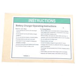Picture of Decal,instructions-Charger