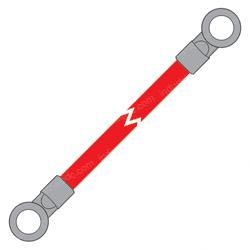 Picture of Cable - 2/0 Ga. 10 Ft Red