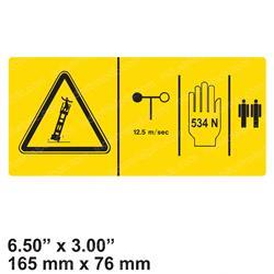 Picture of Decal - Danger Side Force 534n