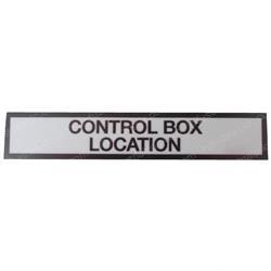Picture of Decal Cont Box Loc (dom)