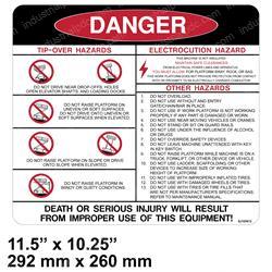 Picture of Decal - Danger