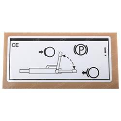 Picture of Decal Label Parking Brake Ce