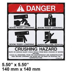 Picture of Decal - Crushing Hazard Eng