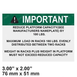 Picture of Decal Tube Rack Cap