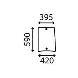 Picture of Tractor Cab Lateral Glasses