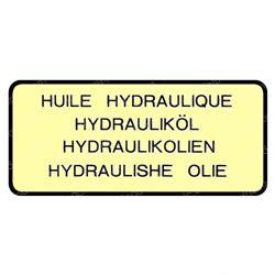 Picture of Plate - Oil Indicator