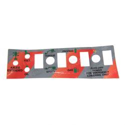 ew1dc36313 DECAL - UPPER CONTROLS