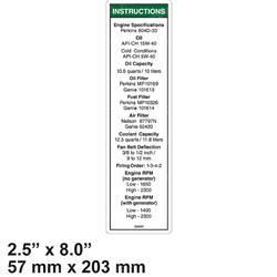 Picture of Decal-T3 Engine Spec.perkins