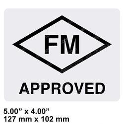 Picture of Label Fm Approved