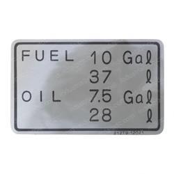 Picture of Decal Capacity