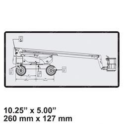 Picture of Decal  Lift Diagram