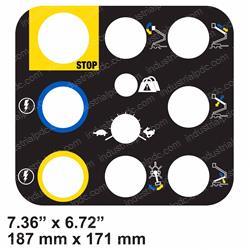 Picture of Decal - Plat Cntrl Panel Tz34