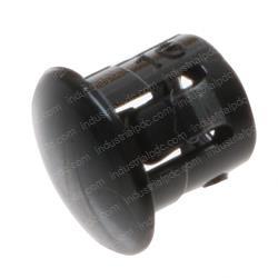 Picture of Plug Nylon 188 Black Domed