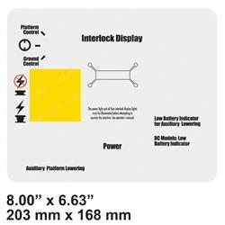 Picture of Decal - Interlock Display