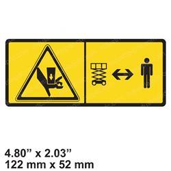 Picture of Decal - Crushing Hazard