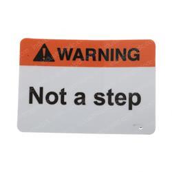 Picture of Warning Not a Step