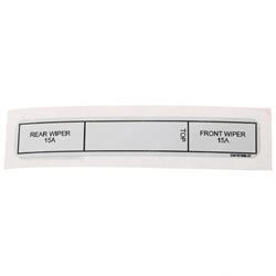 Picture of Label Cab Acc