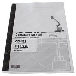 Picture of Manual - Oper Z34/34n 3rd Ed