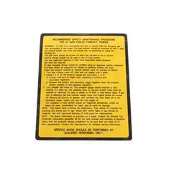 Picture of Decal - Lp Gas Fuel Safety