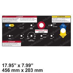 Picture of Decal - Upper Control Box Top