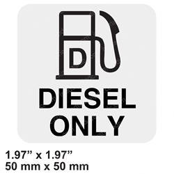 Picture of Decal - Diesel Only