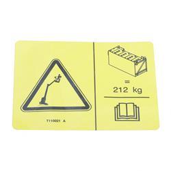 Picture of Decal-Label-Tip Hazard