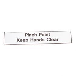 Picture of Decal - Pinch Point