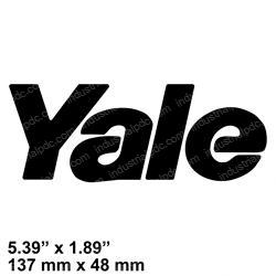 Picture of Label Yale Black