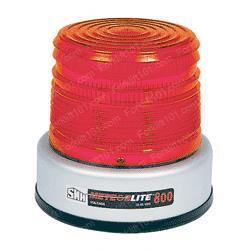 sy82500q-c-red STROBE ML800 - 12-48V - RED - PERM MOUNT - LOW PROFILE