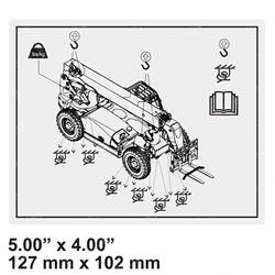 Picture of Decal- Transport/Lift Diagram