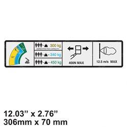 Picture of Decal - Warning Hi-Cap. (ce)