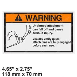 Picture of Decal - Unpinned Attachment