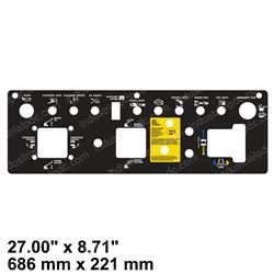 Picture of Decal Platform Ctrl Panel