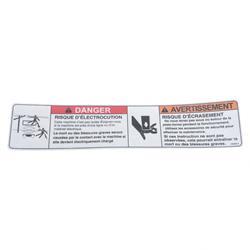 Picture of Decal Warn.crush Hazard (fre)
