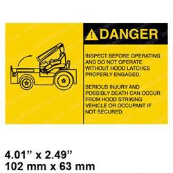 Picture of Decal Hood Latch