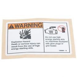 Picture of Decalwarningexplosionether