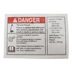 Picture of Decal-Solid Tire-445/65d22.5