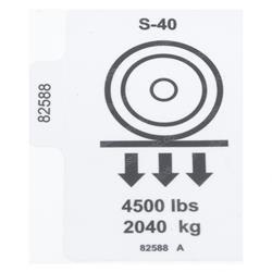 Picture of Decal,wheel Load S40