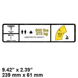 Picture of Decal,warning Dual Cap.