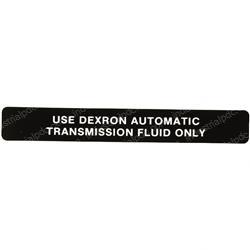 Picture of Decal - Transmission Fluid