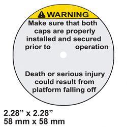 Picture of Warning - Caution Falls