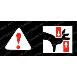 Picture of Decal - Crush Hazard