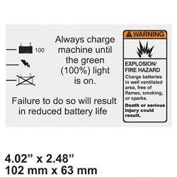 Picture of Decal - Explosion/Fire Haz