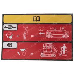 Picture of Decal - Motor Release