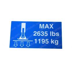 Picture of Decal - Stabilizer Downfrce 325
