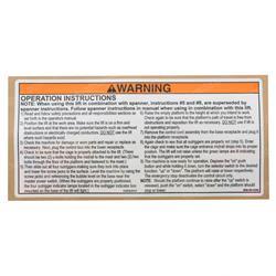 Picture of Decal-Warning-Operation Instru