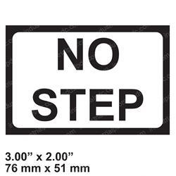 Picture of Decal - No Step