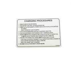 SKYJACK 102912 DECAL - BATTERY CHARGE
