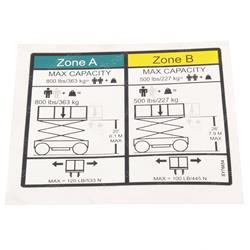 Picture of Decal - Capacity 500/227