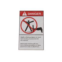 Picture of Decal - Not a Man Lift